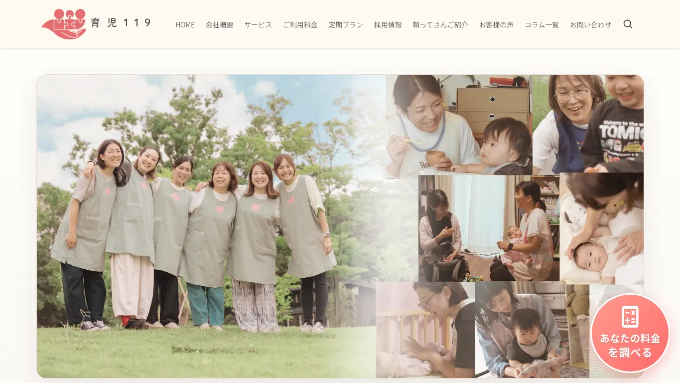 菊地 瞳のウェブサイト(取得時点)